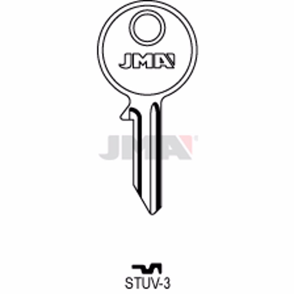 LLAVE JMA ACERO-C (STUV-3)