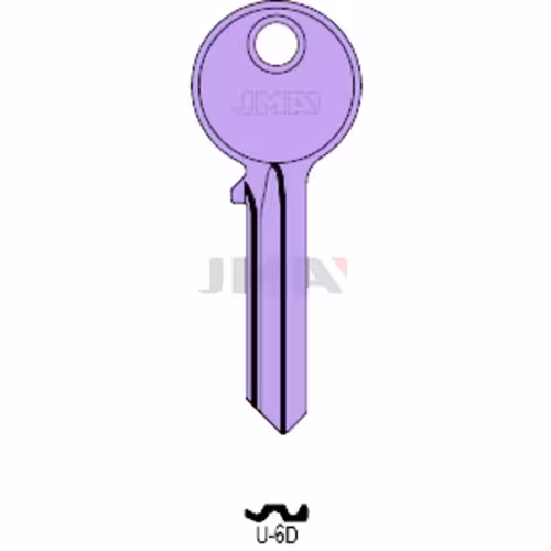 LLAVE JMA ALUMINIO (U-6D LILA)