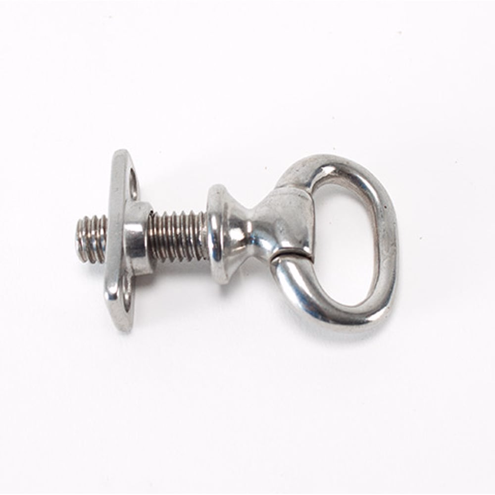 ARGOLLA CON TORNILLO SOBRE AGUJA INOXIDABLE PREMIUM