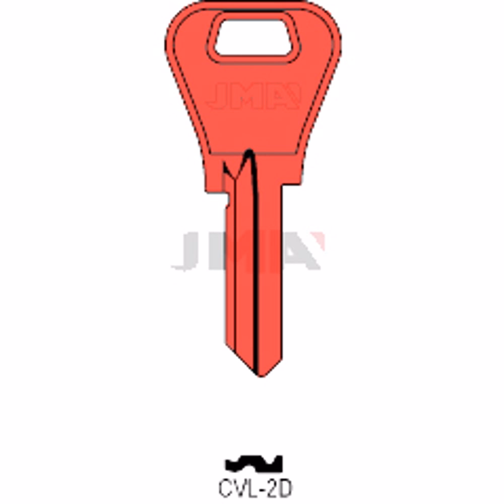 LLAVE JMA ALUMINIO (CVL-2D ROJO)