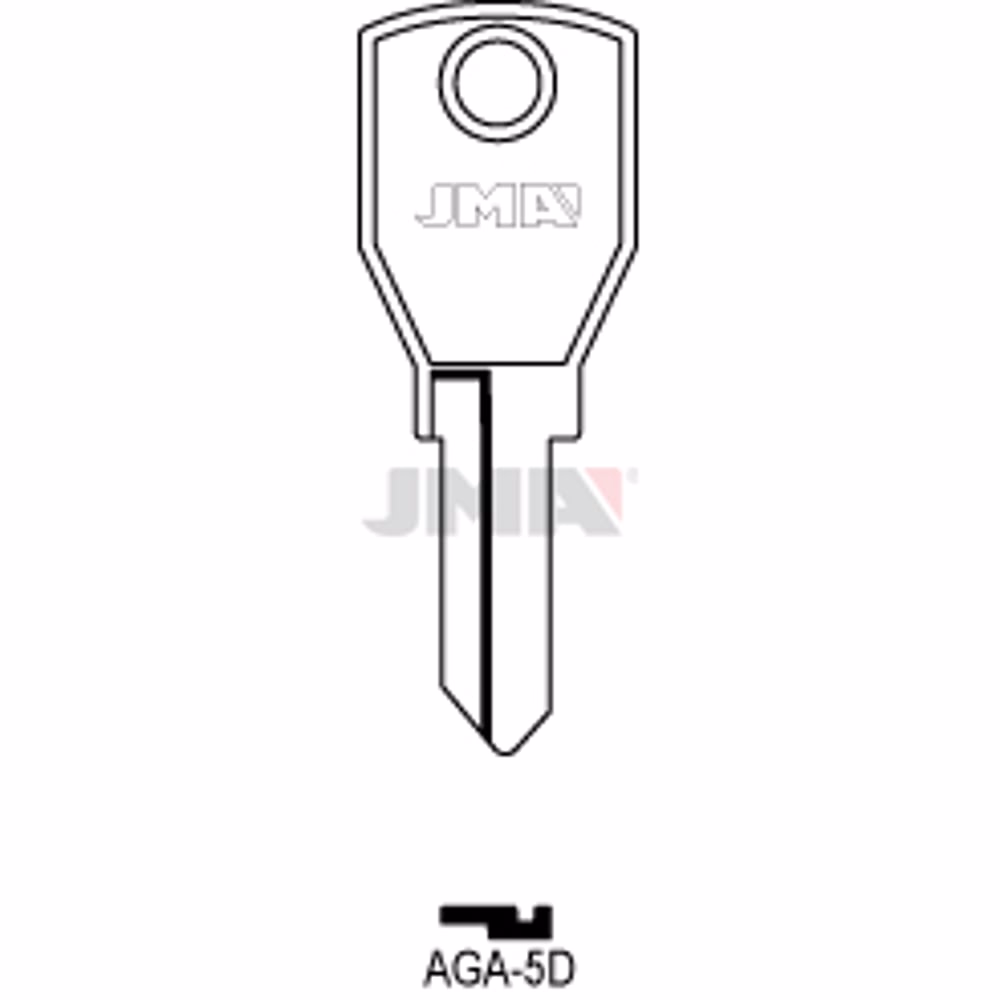 LLAVE JMA ACERO-B (AGA-5D)