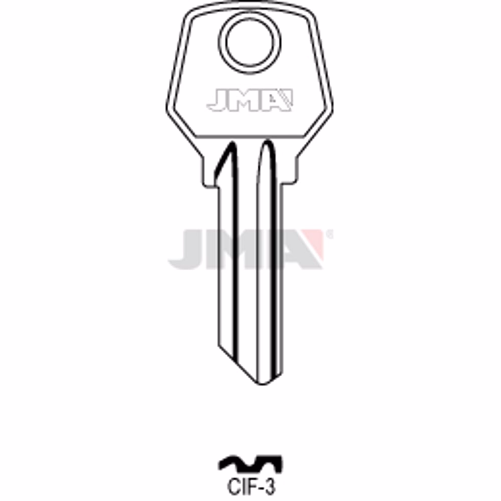 LLAVE JMA ACERO-C (CIF-3)
