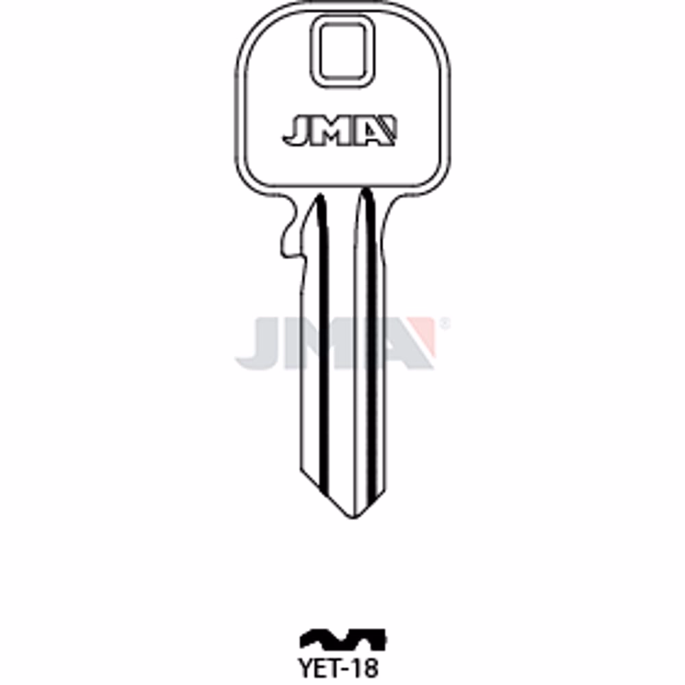 LLAVE JMA ACERO-C (YET-18)