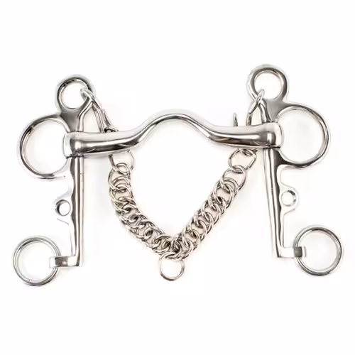 BOCADO PELHAM PUENTE INOXIDABLE PREMIUM