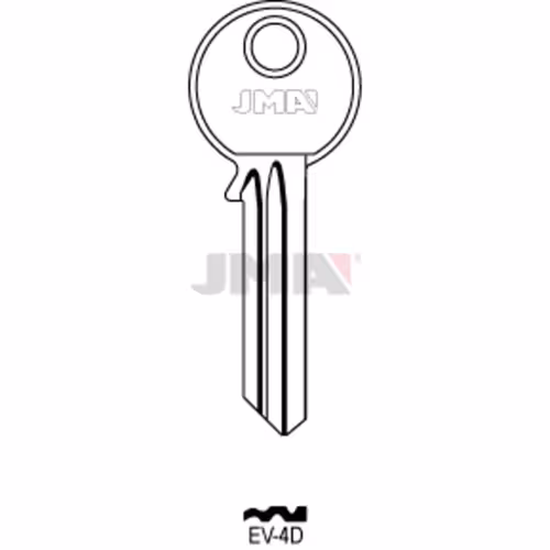 LLAVE JMA ACERO-C (EV-4D)