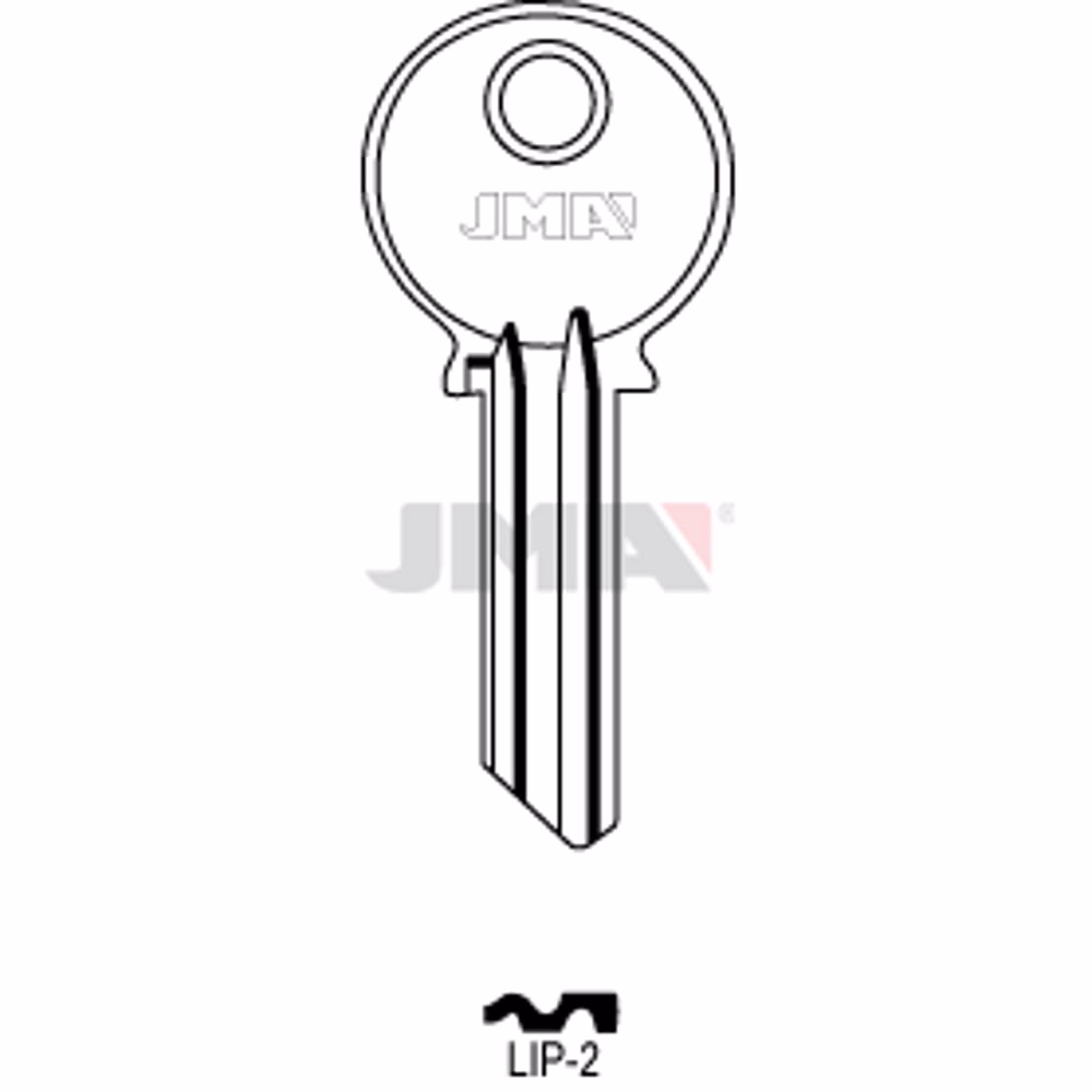 LLAVE JMA ACERO-C (LIP-2)
