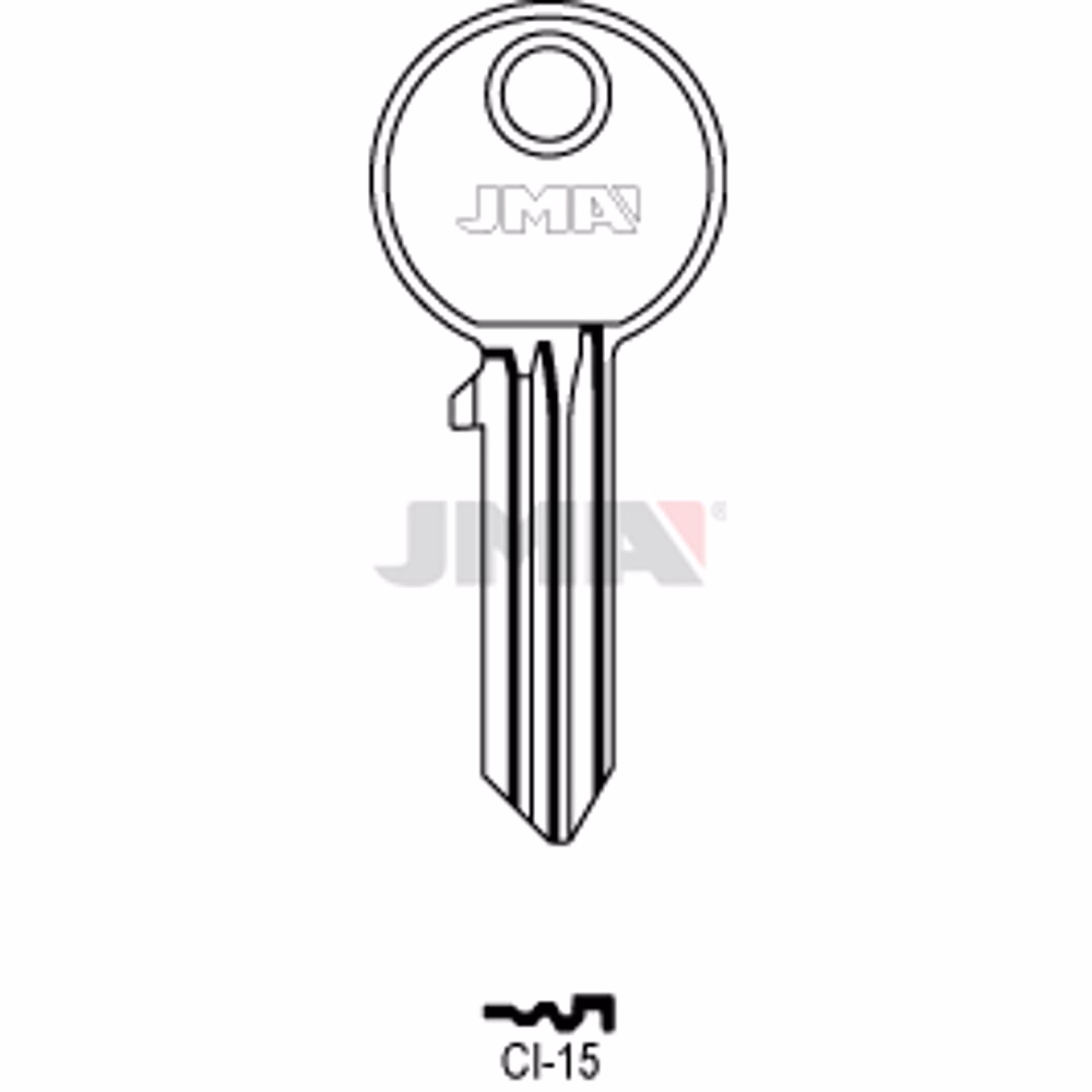 LLAVE JMA ACERO-C (CI-15)