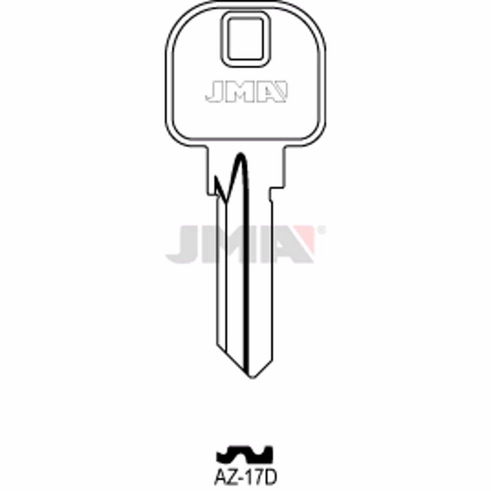 LLAVE JMA ACERO-A (AZ-17D)
