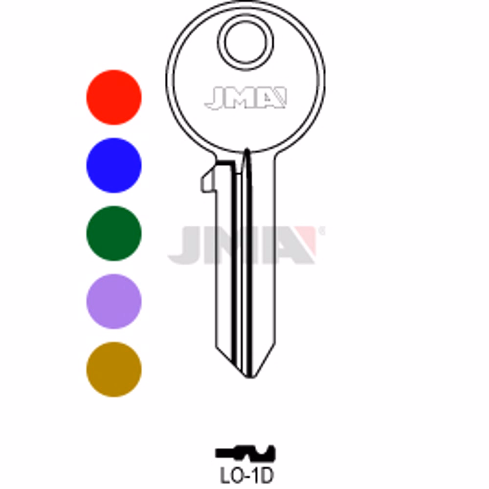 LLAVE JMA ALUMINIO (LO-1D SURTIDO)