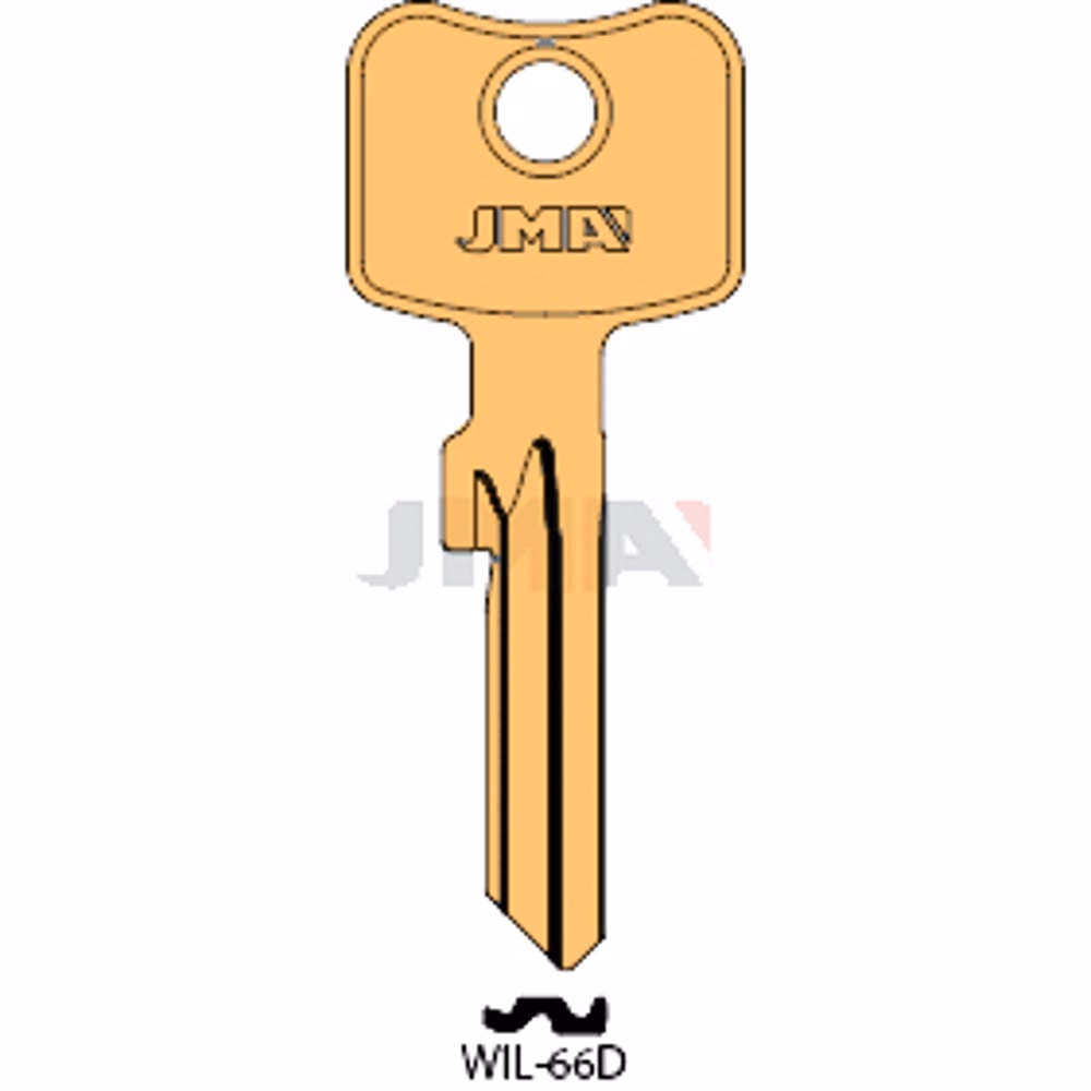LLAVE JMA ALUMINIO (WIL-66D NARANJA)