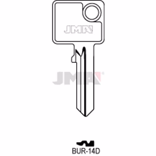 LLAVE JMA ACERO-C (BUR-14D)
