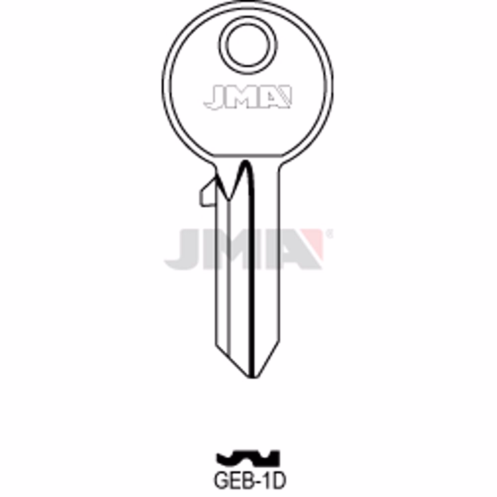 LLAVE JMA ACERO-C (GEB-1D)