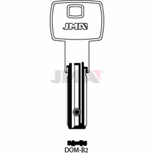 LLAVE JMA ALPACA SEGURIDAD (DOM-B2)