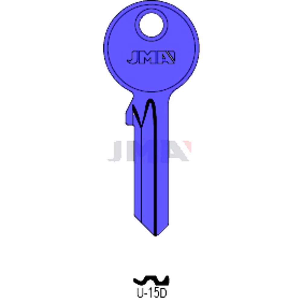 LLAVE JMA ALUMINIO (U-15D AZUL)