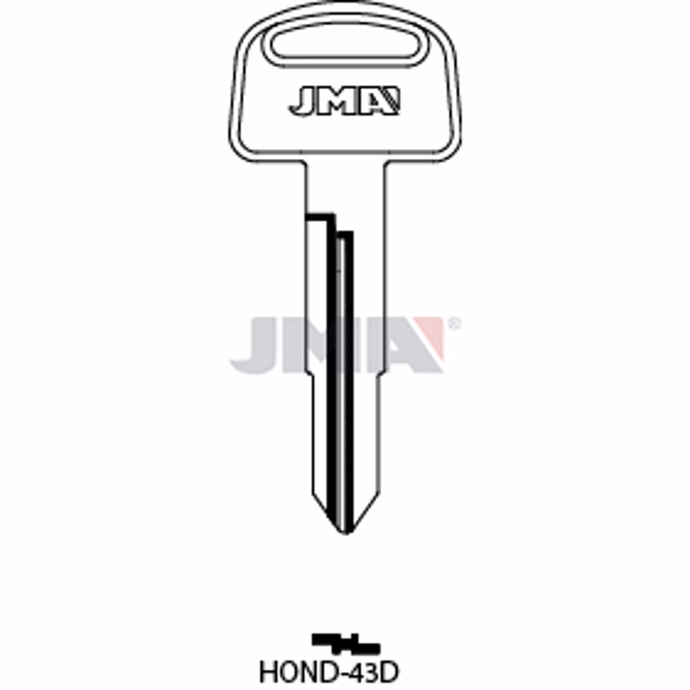 LLAVE JMA ACERO-C (HOND-43D)