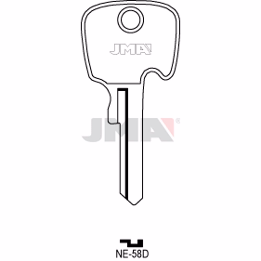 LLAVE JMA ACERO-C (NE-58D)