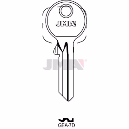 LLAVE JMA ACERO-C (GEA-7D)