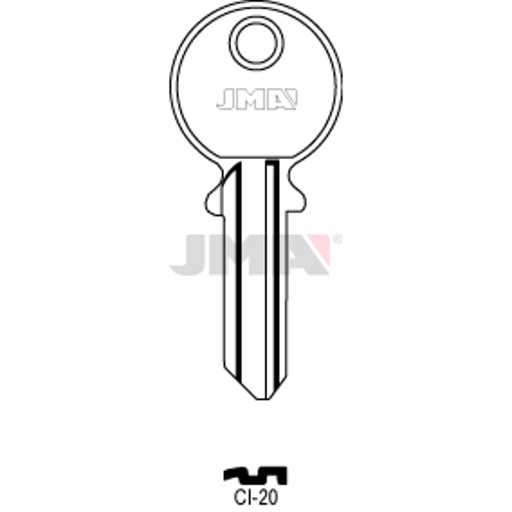 LLAVE JMA ACERO-C (CI-20)