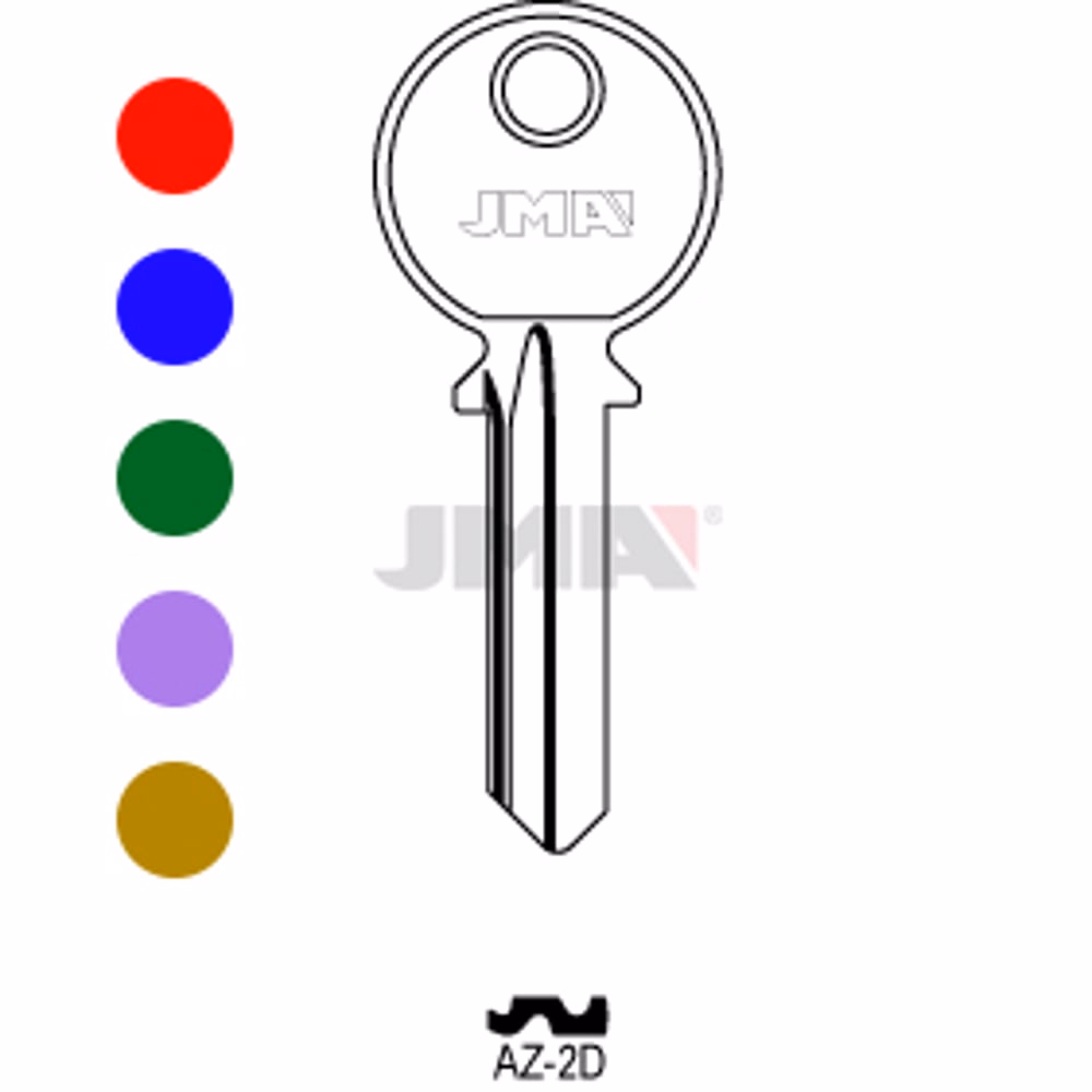 LLAVE JMA ALUMINIO (AZ-2D SURTIDO)
