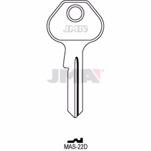 LLAVE JMA ACERO-C (MAS-22D)