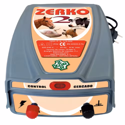 PASTOR ZERKO RED 220V.2 J.-20 Km.