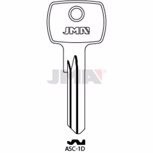 LLAVE JMA ACERO-C (ASC-1D)