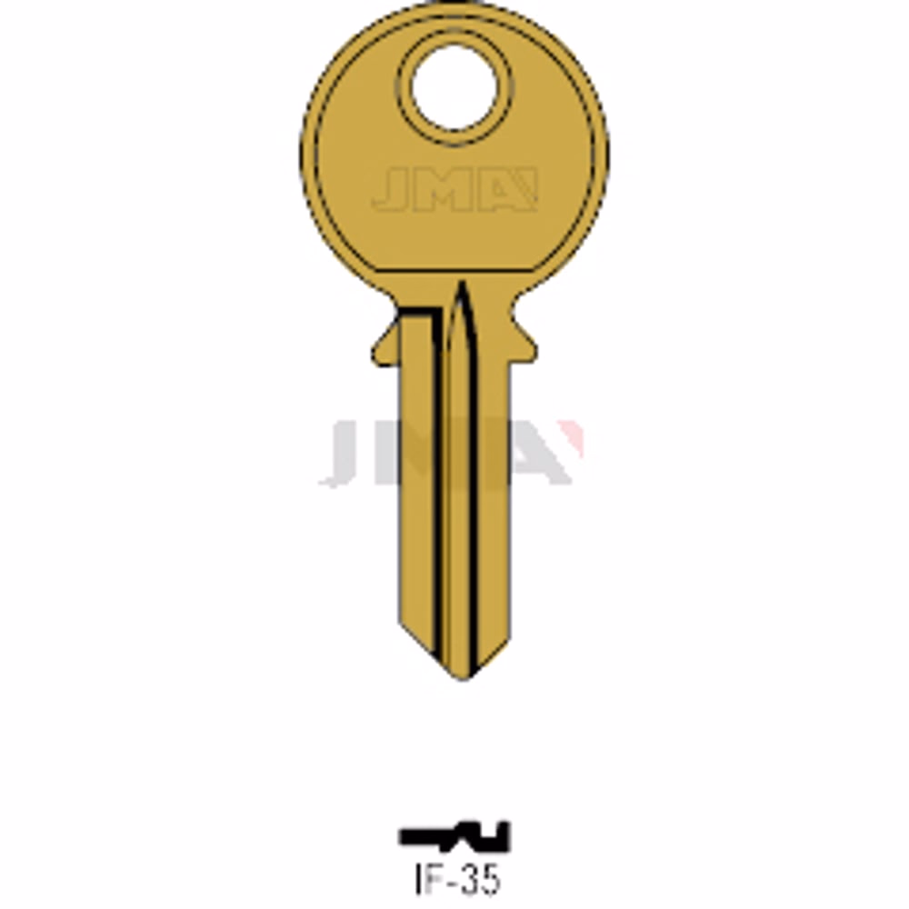 LLAVE JMA ALUMINIO (IF-35 ORO)