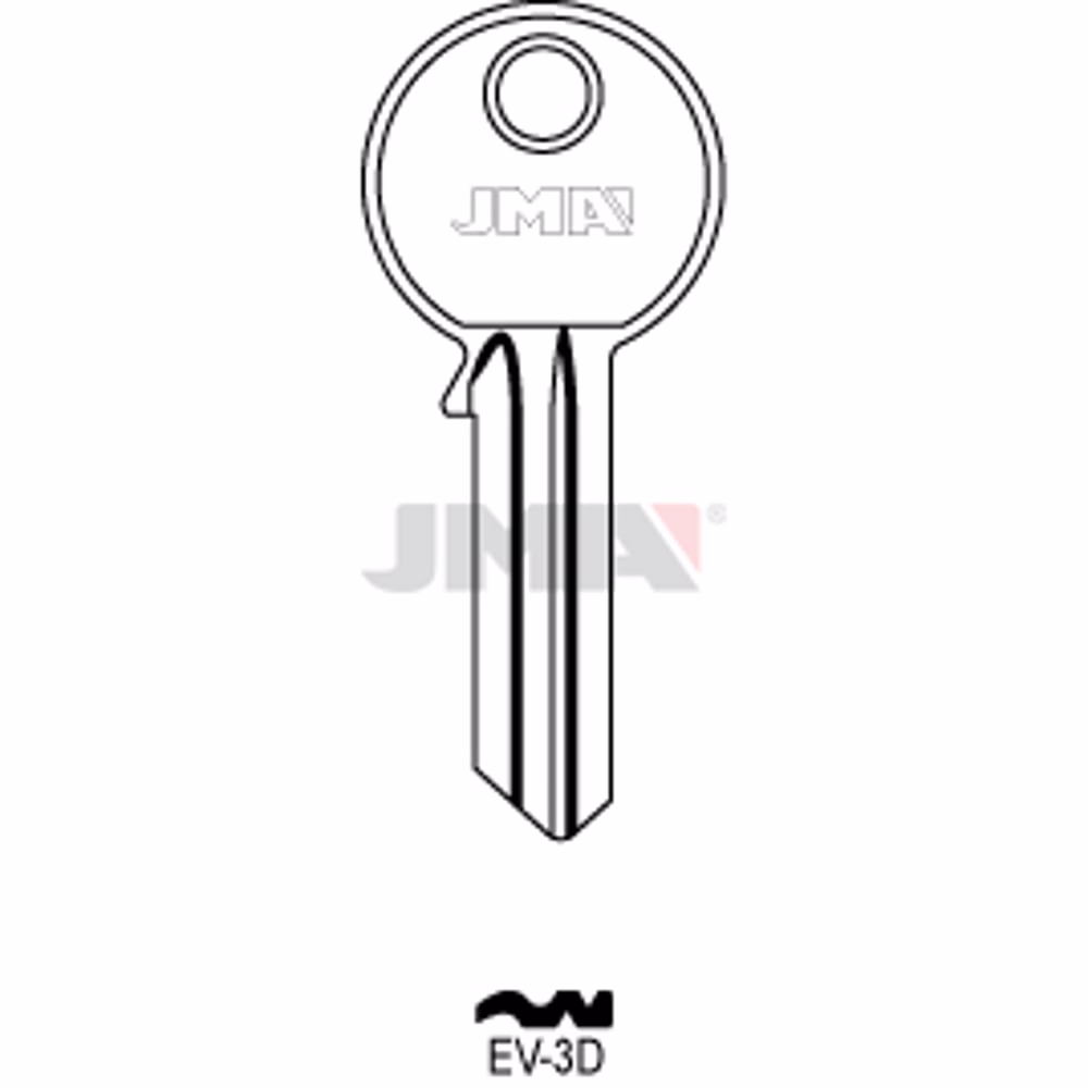 LLAVE JMA ACERO-C (EV-3D)