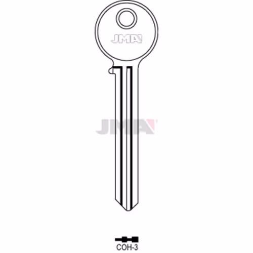 LLAVE JMA ACERO-C (COH-3)