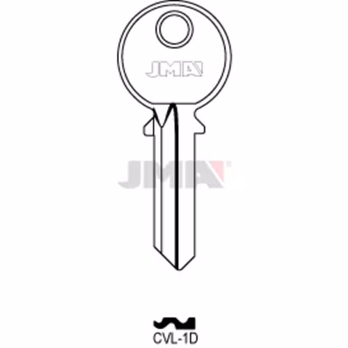 LLAVE JMA ACERO-A (CVL-1D)
