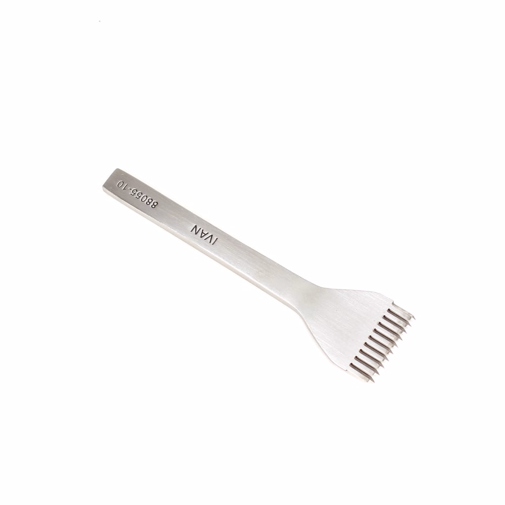 TENEDOR GUARNICIONERO DE 10 PUNTAS ACERO INOXIDABLE (2,5 mm)