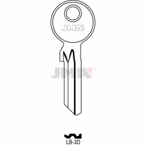 LLAVE JMA ACERO-C (LB-3D)