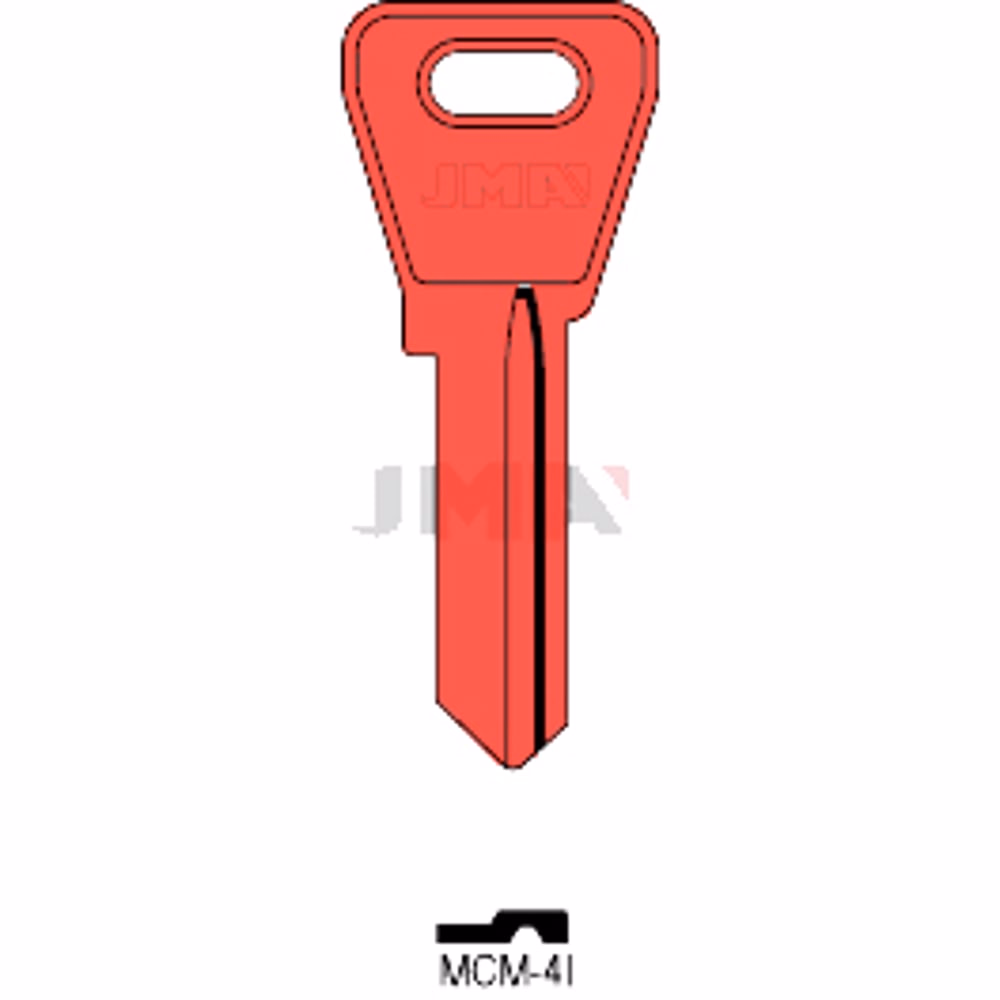 LLAVE JMA ALUMINIO (MCM-4I ROJO)