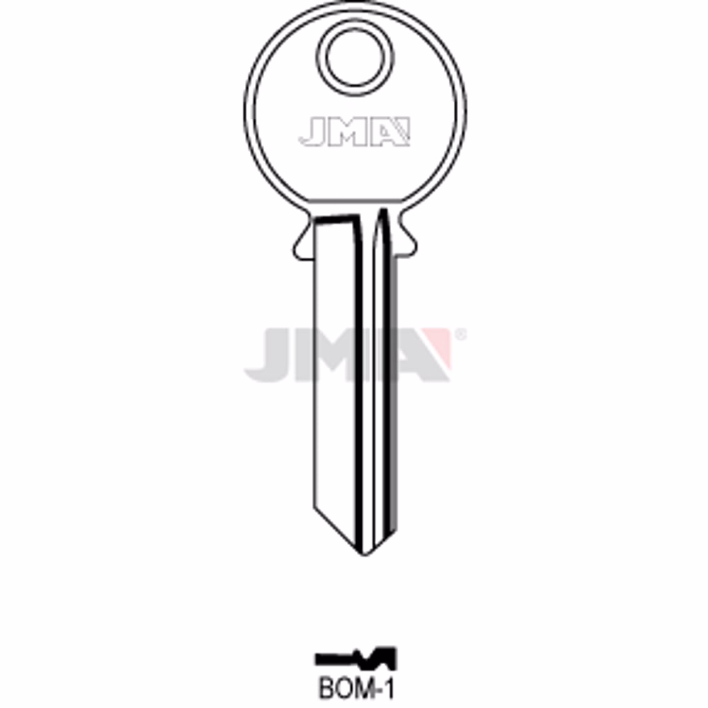 LLAVE JMA ACERO-C (BOM-1)