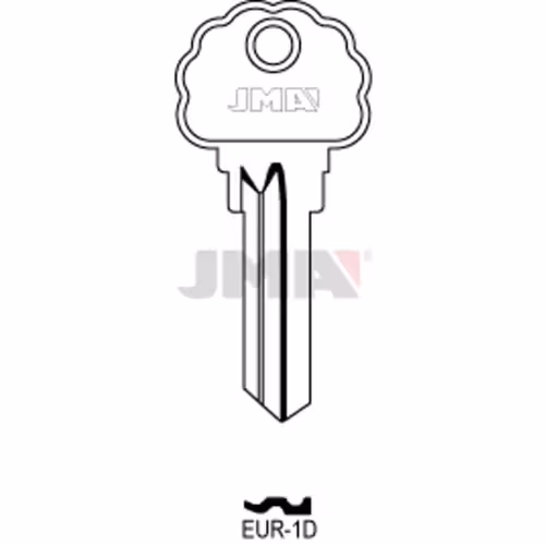 LLAVE JMA ACERO-C (EUR-1D)