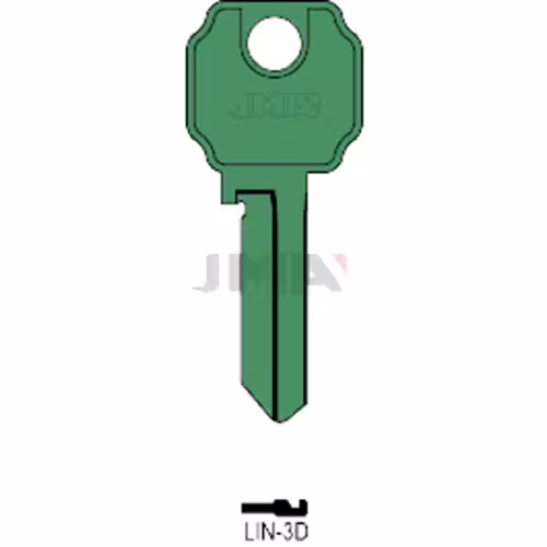 LLAVE JMA ALUMINIO (LIN-3D VERDE)