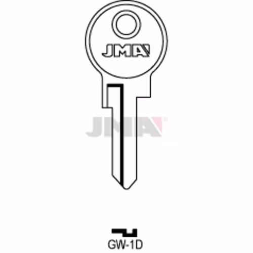 LLAVE JMA ACERO-C (GW-1D)