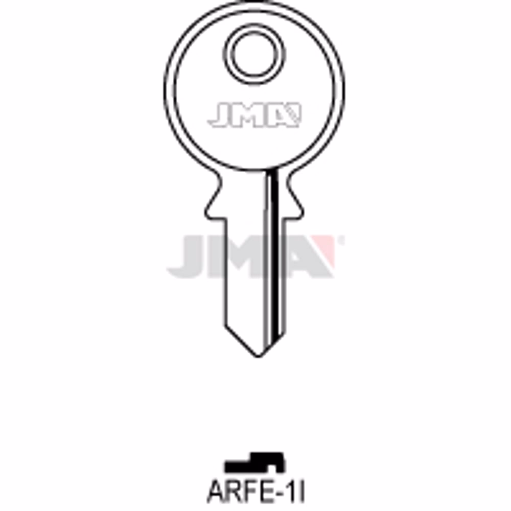 LLAVE JMA ACERO-B (ARFE-1I)