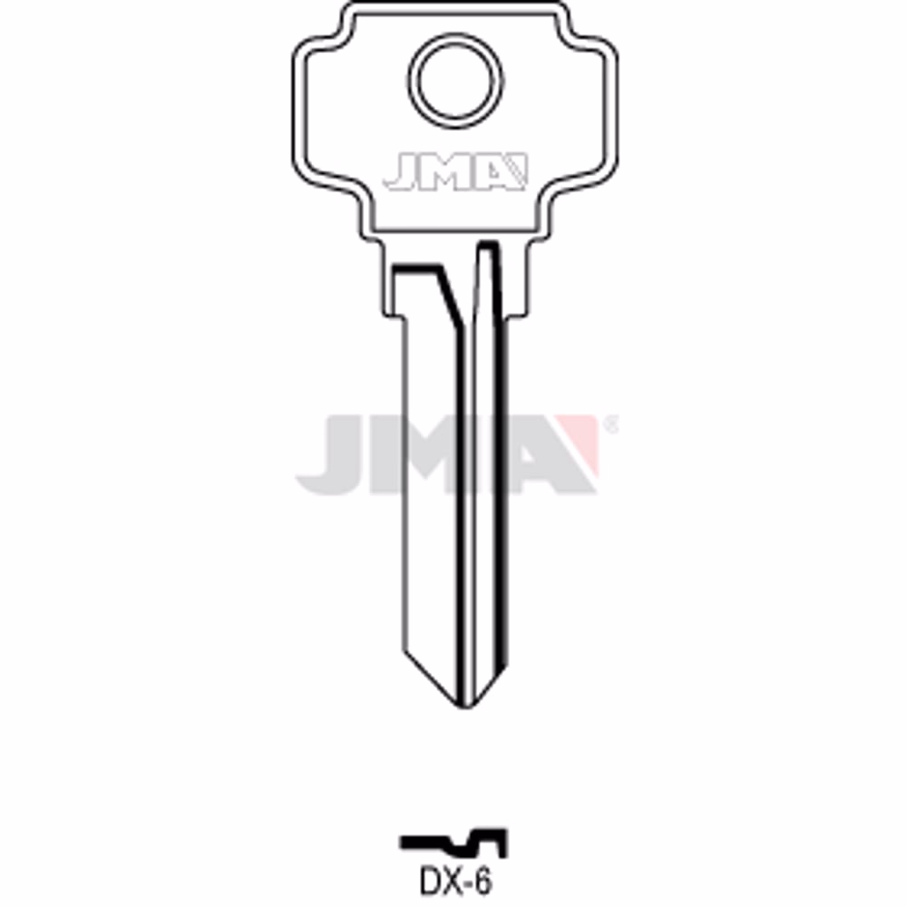 LLAVE JMA ACERO-C (DX-6)