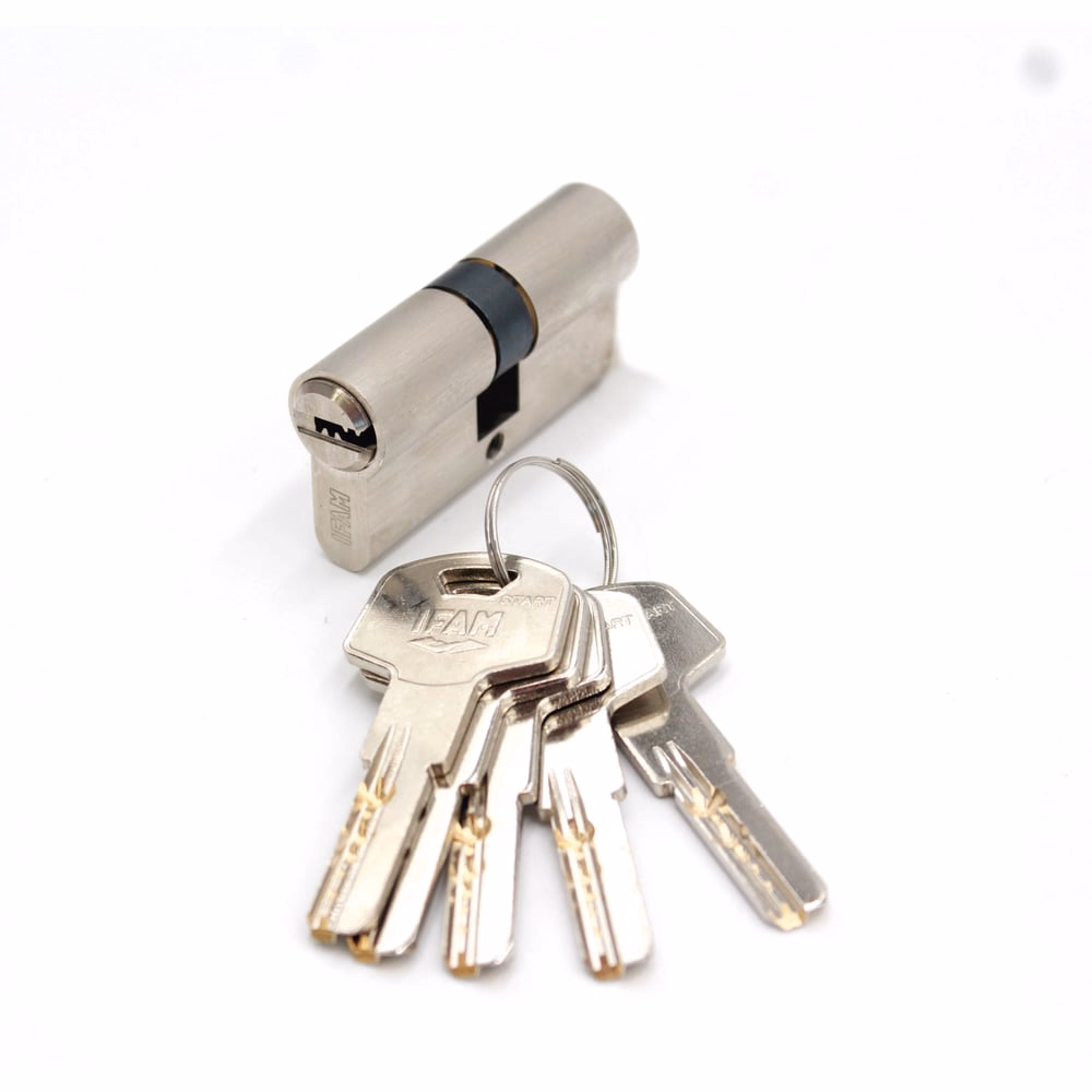 Security Cylinder START R, Cam 15mm 30x30 Nickel