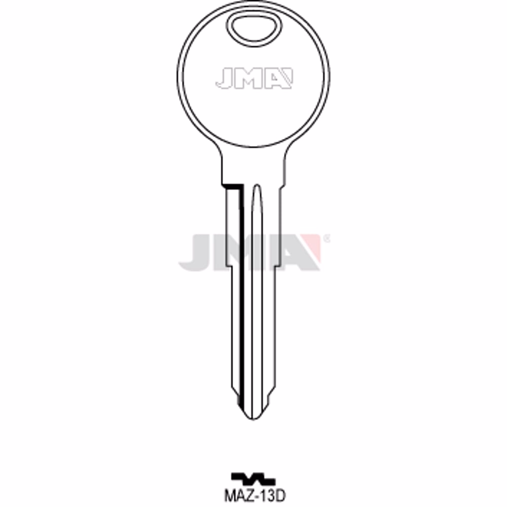 LLAVE JMA ACERO-C (MAZ-13D)