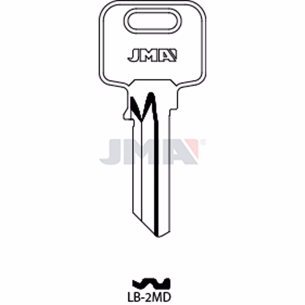 LLAVE JMA ACERO-C (LB-2MD)