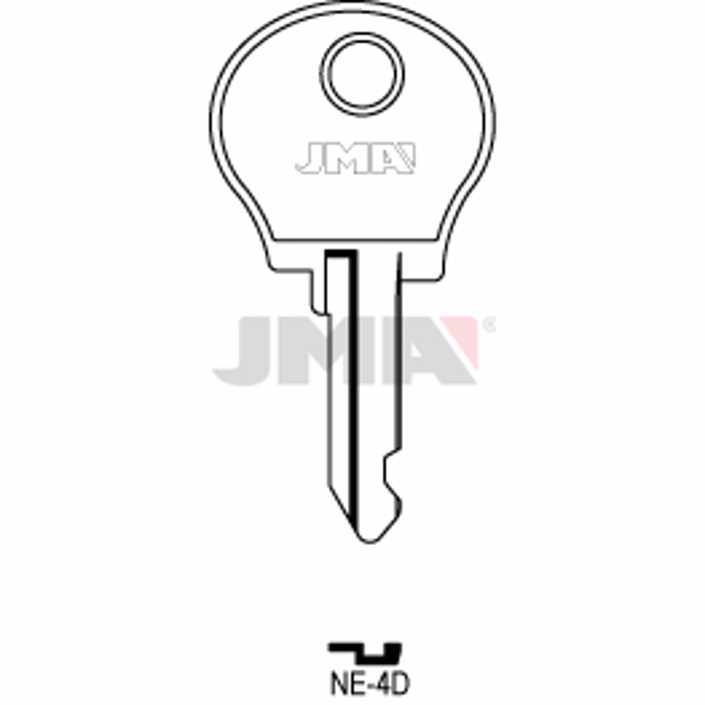 LLAVE JMA ACERO-C (NE-4D)