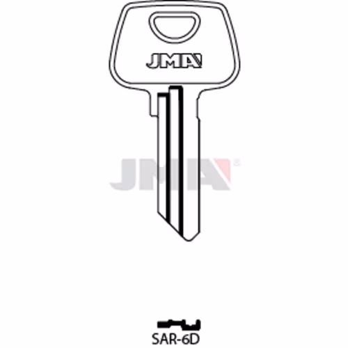 LLAVE JMA ACERO-C (SAR-6D)