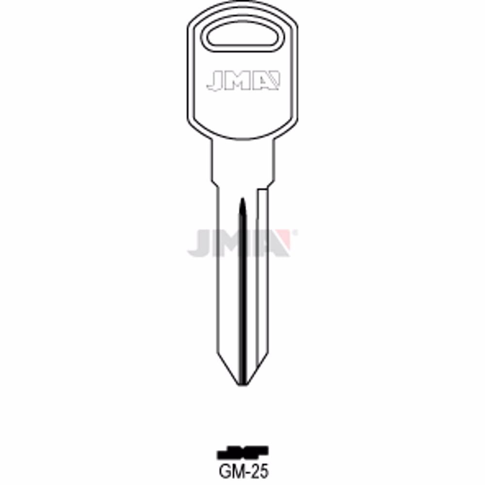 LLAVE JMA ACERO-C (GM-25)