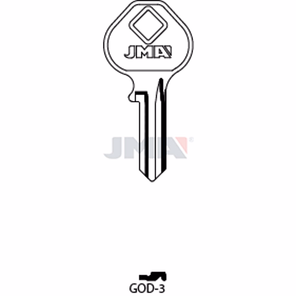 LLAVE JMA ACERO-C (GOD-3)