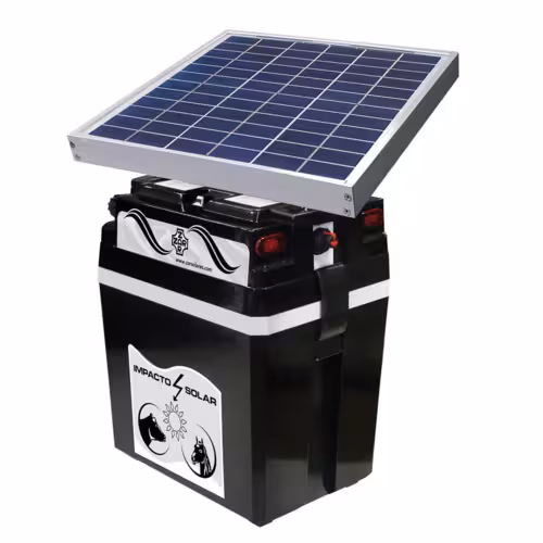 PASTOR IMPACTO SOLAR CON PLACA 10w