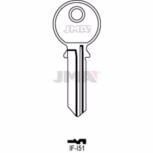 LLAVE JMA ACERO-B (IF-I51)