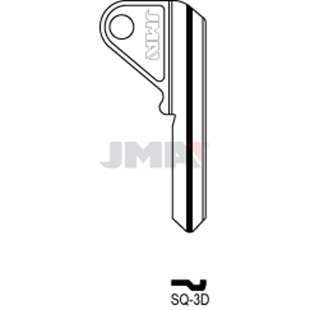 LLAVE JMA ACERO-C (SQ-3D)