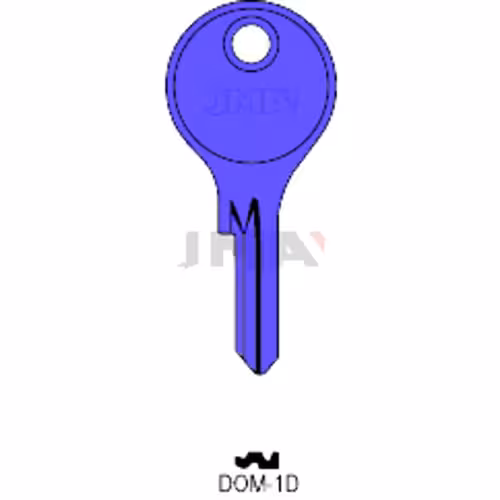LLAVE JMA ALUMINIO (DOM-1D AZUL)